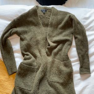 JCrew Olive Green Sweater